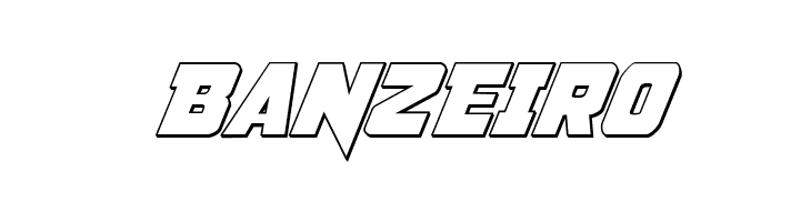 Pistoleer 3D Italic  Free Fonts Download