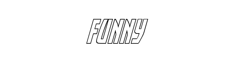 Yankee Clipper Outline Italic  Free Fonts Download