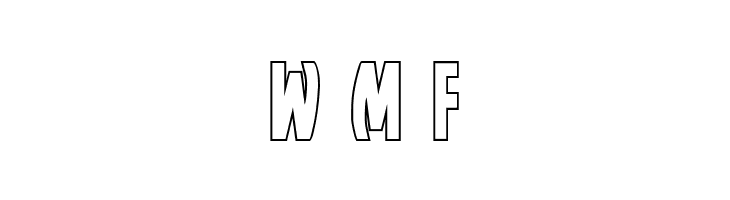 Yankee Clipper Outline Regular  Free Fonts Download