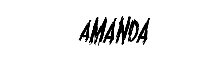 Monsterama Italic  Free Fonts Download