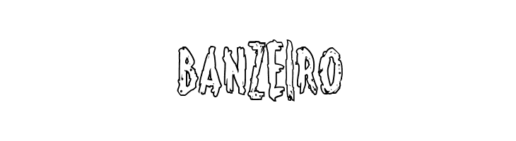 Monsterama Outline Regular  Free Fonts Download