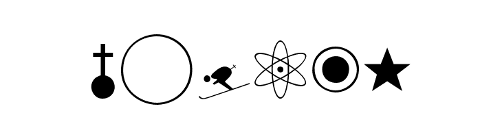 GeographicSymbols  Free Fonts Download
