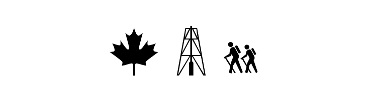 GeographicSymbols  Free Fonts Download