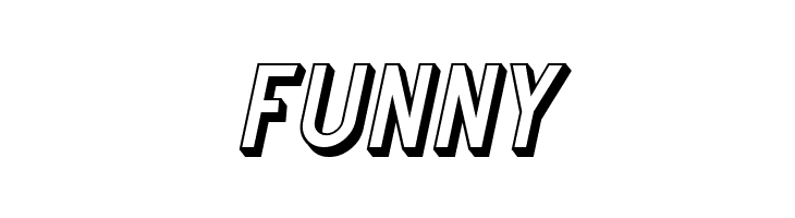 SF Buttacup Lettering Shaded Oblique  Free Fonts Download
