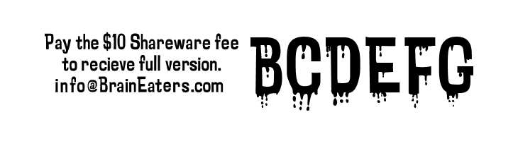 Bloodytronic SW  Free Fonts Download