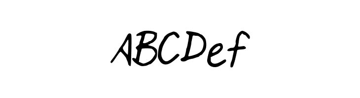 MariasHandwriting  Free Fonts Download