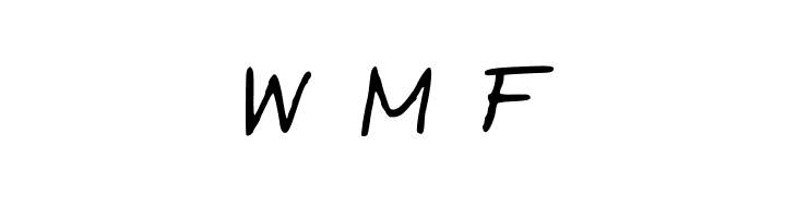 MariasHandwriting  Free Fonts Download