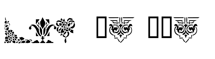 Victorian Designs Three  Free Fonts Download