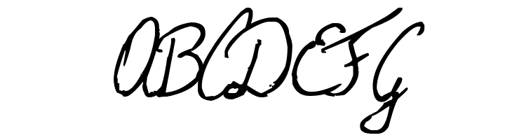 The Left-Handed Cursiva Cursiva  Free Fonts Download
