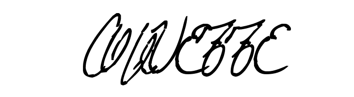 The Left-Handed Cursiva Cursiva  Free Fonts Download