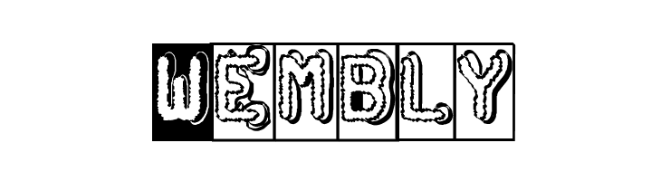 Dymo Grunge Bubble  Free Fonts Download