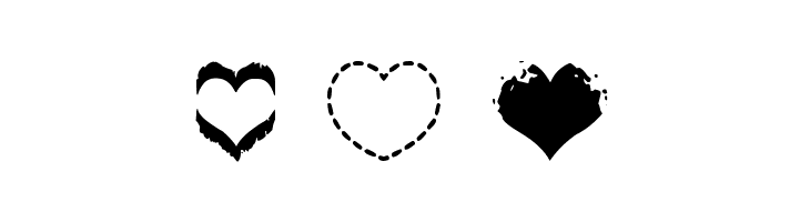 Sexy Love Hearts  Free Fonts Download