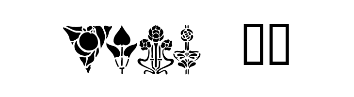 ArtNouveau1  Free Fonts Download