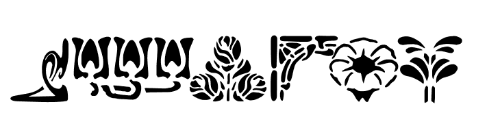 ArtNouveau1  Free Fonts Download
