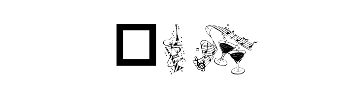 Destiny's New Years Dings  Free Fonts Download