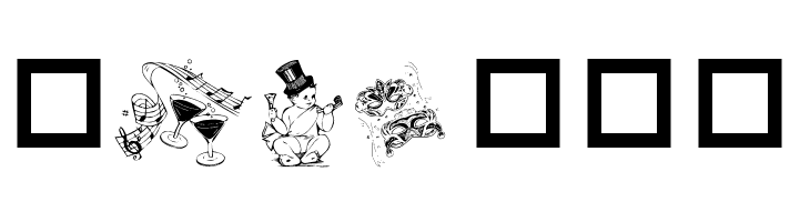 Destiny's New Years Dings  Free Fonts Download