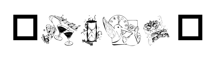 Destiny's New Years Dings  Free Fonts Download