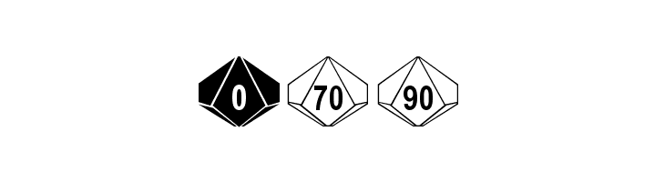 Decahedron  Free Fonts Download