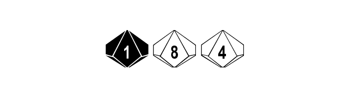 Decahedron  Free Fonts Download