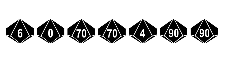 Decahedron  Free Fonts Download