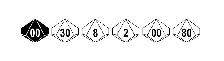 Decahedron  Free Fonts Download
