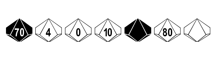 Decahedron  Free Fonts Download