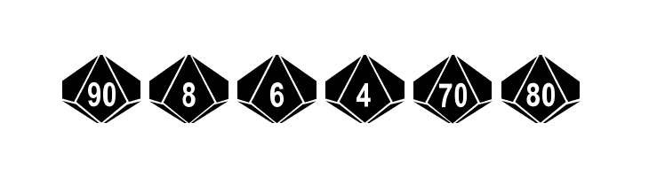 Decahedron  Free Fonts Download