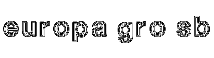 White Outlines  Free Fonts Download