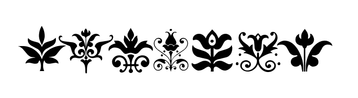 FloraDeco  Free Fonts Download