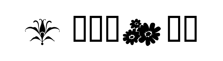 FloraDeco  Free Fonts Download