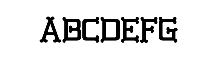 GBGoldenBones-Regular  Free Fonts Download