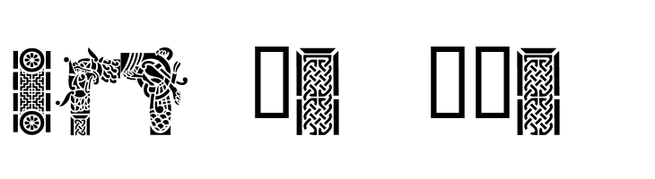 Celtic Designs I  Free Fonts Download