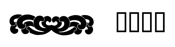 DecoDividers  Free Fonts Download