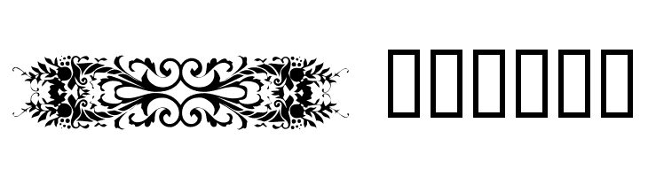 DecoDividers  Free Fonts Download