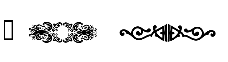DecoDividers  Free Fonts Download