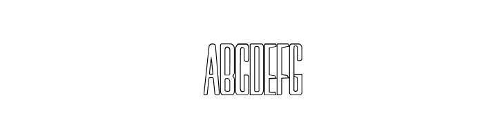 Neretta Outline  Free Fonts Download