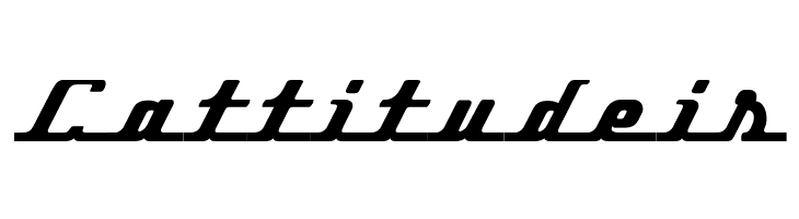 Ikarus  Free Fonts Download