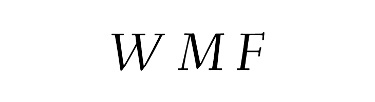 Fanwood TT Italic  Free Fonts Download