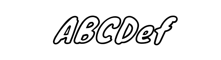 Knewave Outline  Free Fonts Download