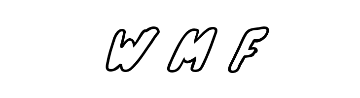 Knewave Outline  Free Fonts Download