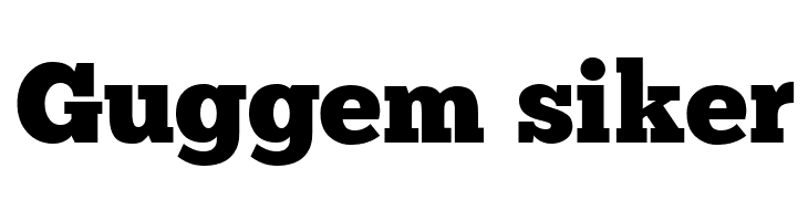 ChunkFive Regular  Free Fonts Download