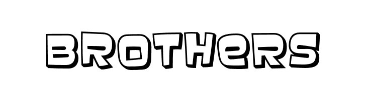 Baveuse3D-Regular  Free Fonts Download