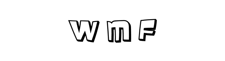 Baveuse3D-Regular  Free Fonts Download