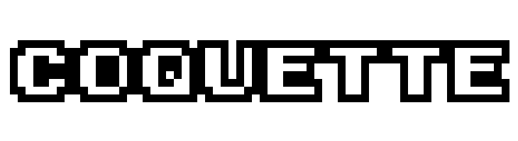 Service Games Oldskool Outline  Free Fonts Download