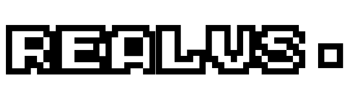 Service Games Oldskool Outline  Free Fonts Download