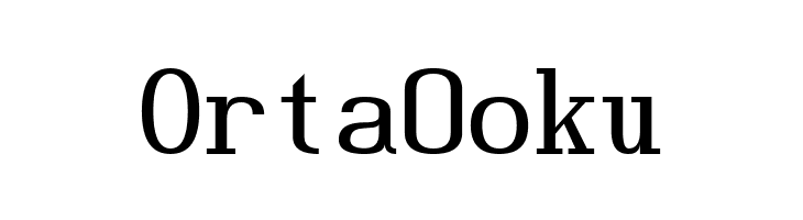 Hindsight Monospace Regular  Free Fonts Download