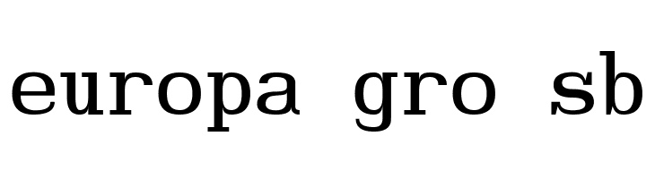 Hindsight Monospace Regular  Free Fonts Download