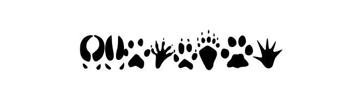 animaltracksPQSEWVRZ  Free Fonts Download