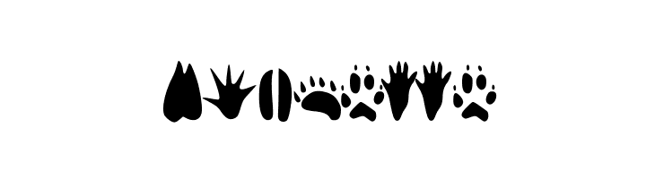 animaltracksPQSEWVRZ  Free Fonts Download