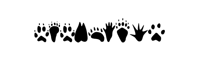 animaltracksPQSEWVRZ  Free Fonts Download